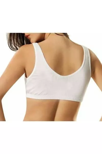 صدرية نصفية من القطن للشابات