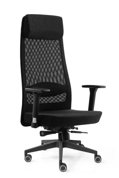 Sedia da lavoro Tarsus Business in tessuto nero