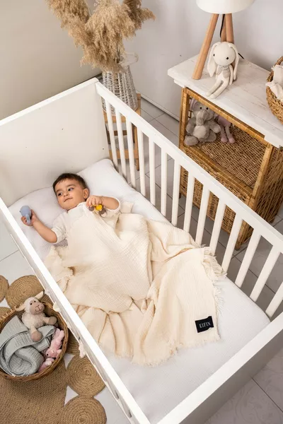 4-Layer Muslin Multi-Purpose Baby & Kids Muslin Swaddle Blanket % Cotton cm