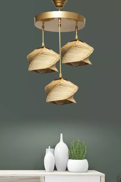 Sement 3-lichts hanglamp Natural