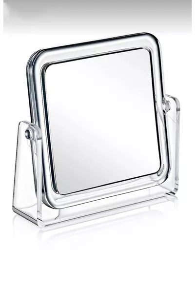 Double-Sided Square Mirror, Beauty Care Mirror for Makeup