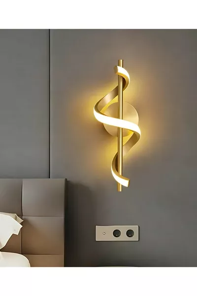 Alex Model Batterij Aan/Uit Werkend Verouderd LED Wandlamp Inclusief Batterij Slaapkamer Woonkamer