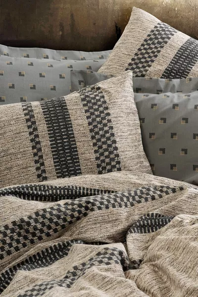 Комплект постельного белья Toprak на двуспальную кровать Arlo, коричневый