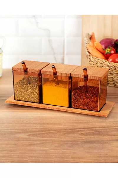 Geraldin Spice Rack Set of 3