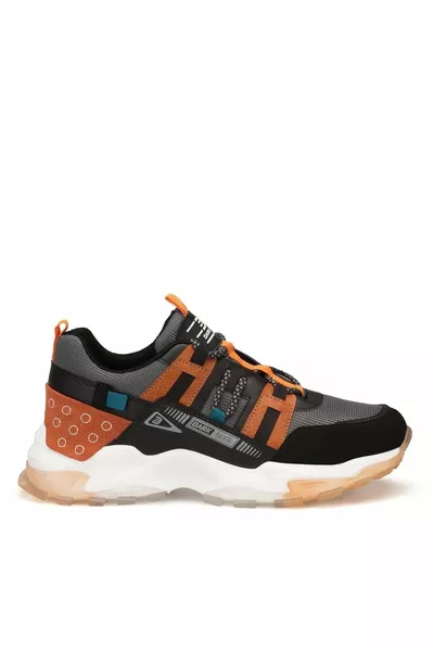 Ds Albers Black Orange Men's Sneakers