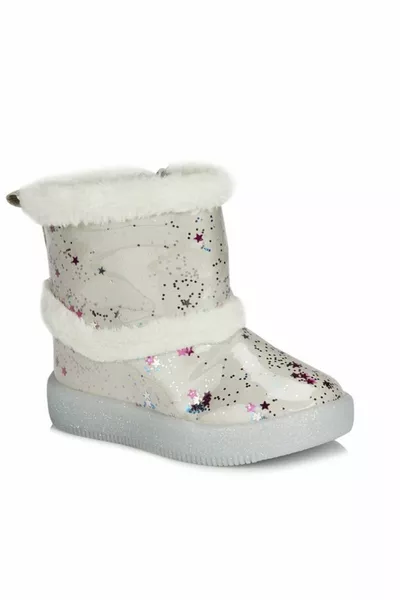 حذاء أبيض للبنات .k.