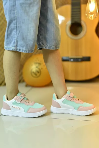 العظام الفيلكرو شبكة مرنة للجنسين مريحة خفيفة الوزن عارضة المشي أحذية الأطفال أحذية