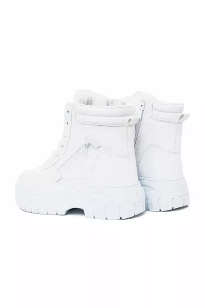 Kadın Günlük Beyaz Bot