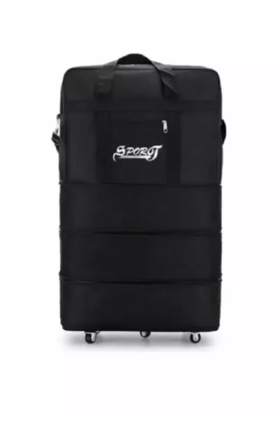 Разтегателен куфар с цип с 3 клина