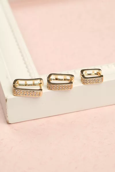 Women's Steel Non-Colorant Guaranteed Postpaid Earrings 