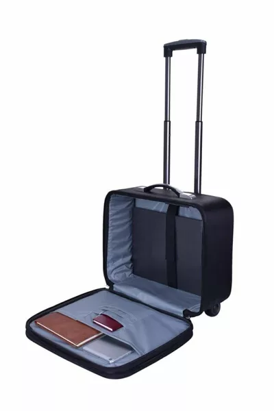 Unisex Nero Pilota Hostess Cabina Valigia di Lusso