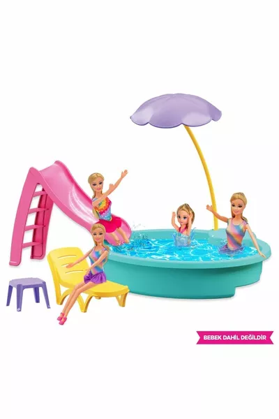 Linda's Pool - Pool Party Spielzeug - Pool Party Set - Barbie Pool Set