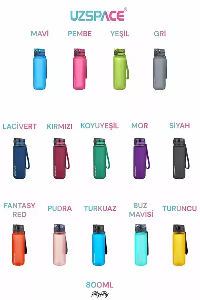  مل - حجم جديد  سم - قارورة ماء تريتان Bpa بدون تسرب رائحة