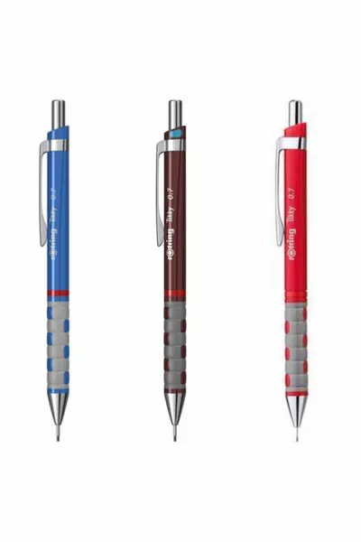 Ручка Tikky Versatil 0.7 синие, бордовые, красные