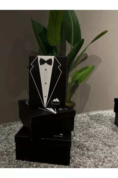 Булчински пакет-Сандък за младоженеца-Кутийка за приданое-Комплект от 3 подаръка-Кутийка за подарък комплект от 3-Младоженско приданое