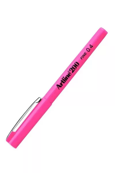 Фин мастилен химикал и писалка за рисуване n 0.4 мм розов