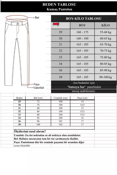 بنطال رجالي رمادي غامق ضيق من الكتان مع ليكرا مرن