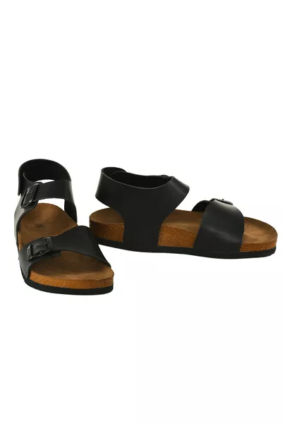 Unisex Black Sandals
