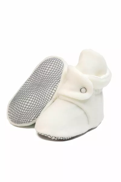 Bio-Baumwoll-Babysocken mit rutschfester Sohle, Baumwoll-Neugeborenenpantoffeln, Haus- und Kitaturnschuhe