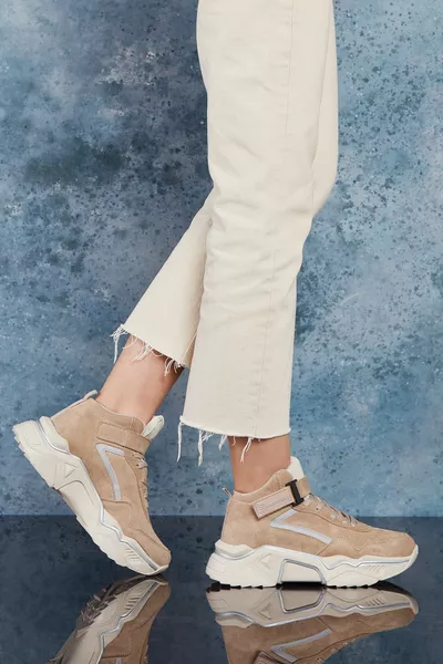 Bej Kadın Sneaker