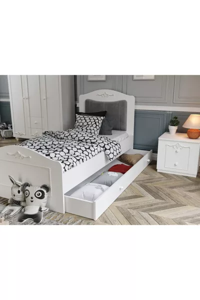 سرير رومانسية صغير للحيوانات الأليفة (%MDF)