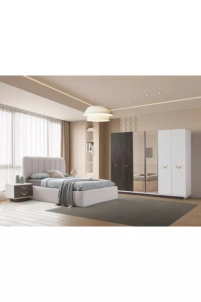 Nevada Schlafzimmer Set % MDF | Kostenlose Lieferung und Aufbau