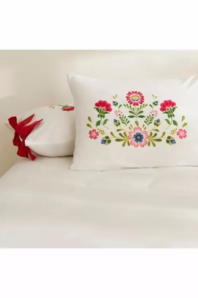 2-Pack Cotton Pillowcase Powder