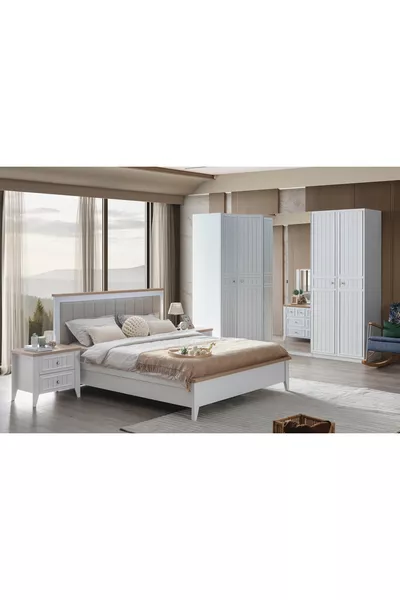 Спален комплект LORA NOX с летви