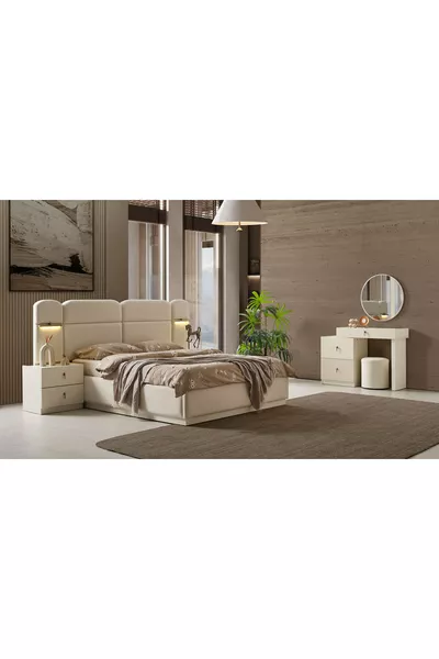 Sofya Bazalı Yatak Odası - 6 Kapılı