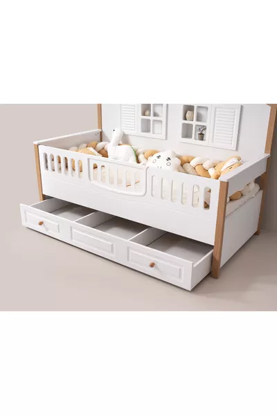 Lit bébé Montessori avec tiroir Milano Mia Montessori cm