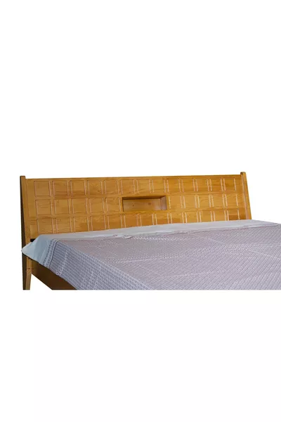 Деревянная кровать Larnaka, комод, тумбочка, орех