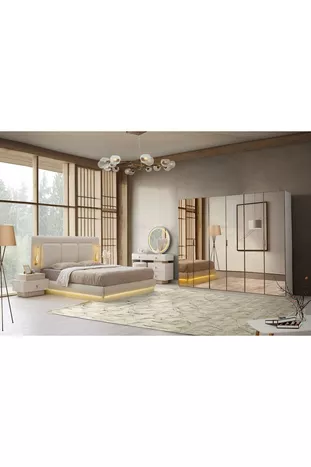 Ensemble de chambre à coucher avec base en MDF Amazon