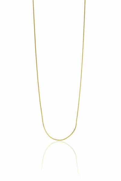 Silver Gold Plated Italian Snake Chain Necklace