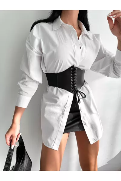 Corsetto a filo nero