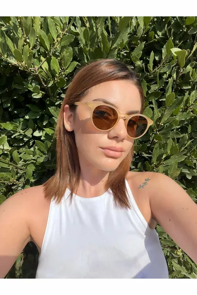 Occhiali da sole Vintage ovali Bal