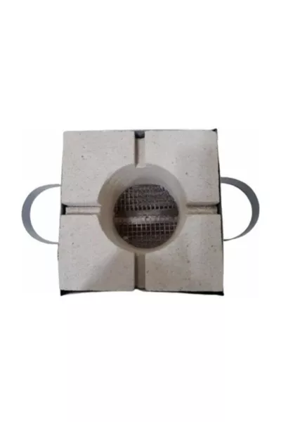 شواية شاي حجرية بيضاء كبيرة إيسيفيت