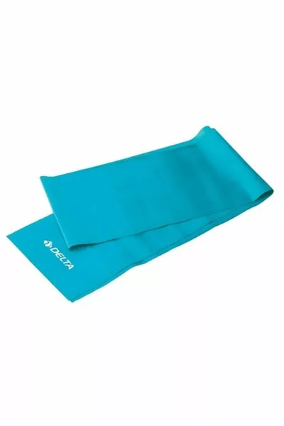 Pilates-Band Mittelhart x cm Trainingswiderstandsband (offenes Ende)