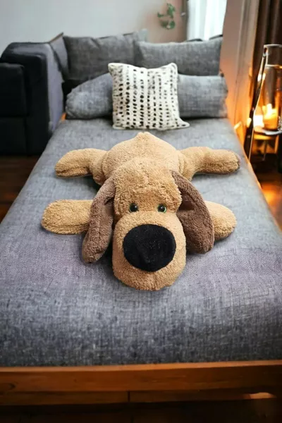 تويز كلب أنف كبير وسادة ألعاب محشوة لصديق النوم واللعب