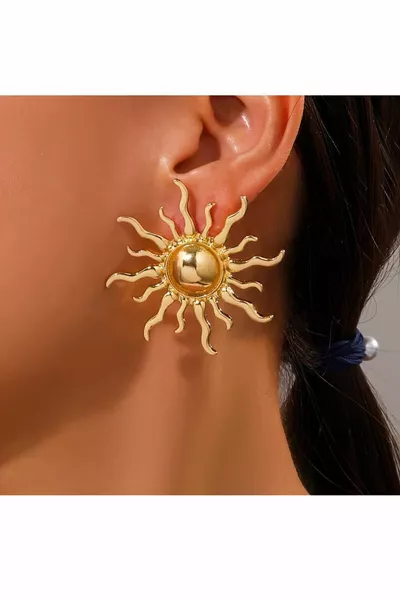 Orecchini Donna Grande Sole