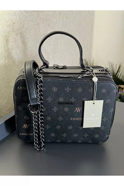 ARM..SB Armine Spezielle Farb-Kombination Lederarmtasche, entworfen als Hands- und Schultertasche