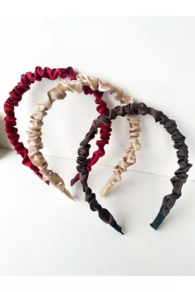 طقم تاج ساتان ثلاثي