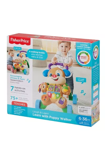 مشاية تعليمية على شكل كلب من فيشر-برايس / التركية