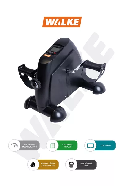 Mini Hand and Foot Exercise Bike with Digital Display Fitness Bike