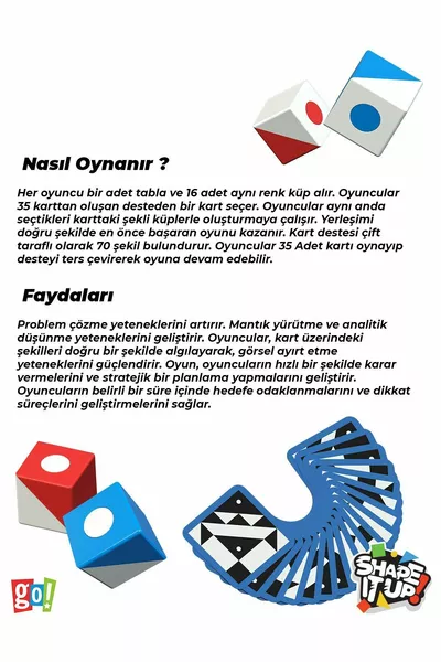 Shape İt Up Muster Design Visuelle Fertigkeiten Förderndes Lernspielzeug