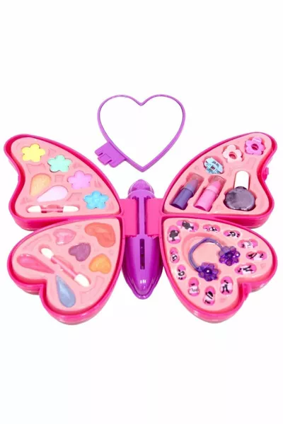 Y Butterfly Beauty Girl Children's Toy Makeup Play Set