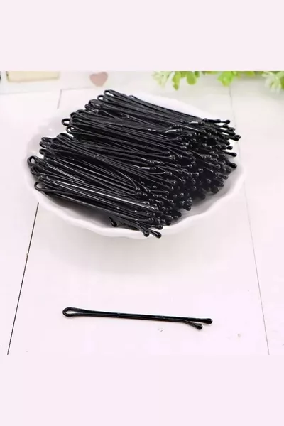 Black Lady Hair Pin for Women, Children, and Babies