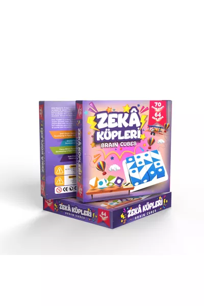 Cubi dell'Intelligenza Cubi Magici Cubi di Abilità Visiva Gioco di Mente e Intelligenza - Nuovo