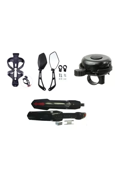 طقم ملحقات دراجة هوائية مع واقيات الطين 4 قطع