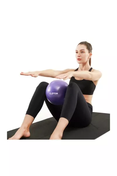 Pilates Topu  Cm Deluxe Pilates  Cm Mini Top ( Mor )