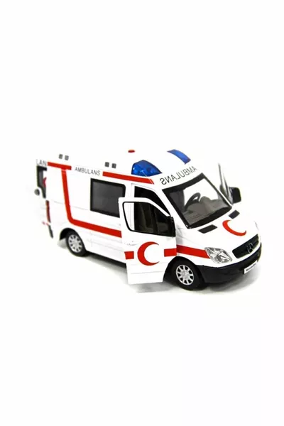 Ambulanza con Luci e Suoni da Tirare